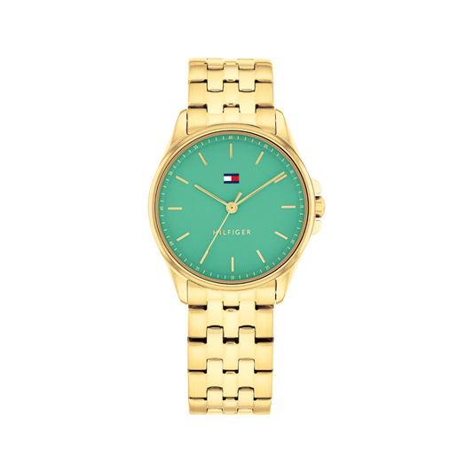 Reloj Análogo Casual Dorado de Mujer