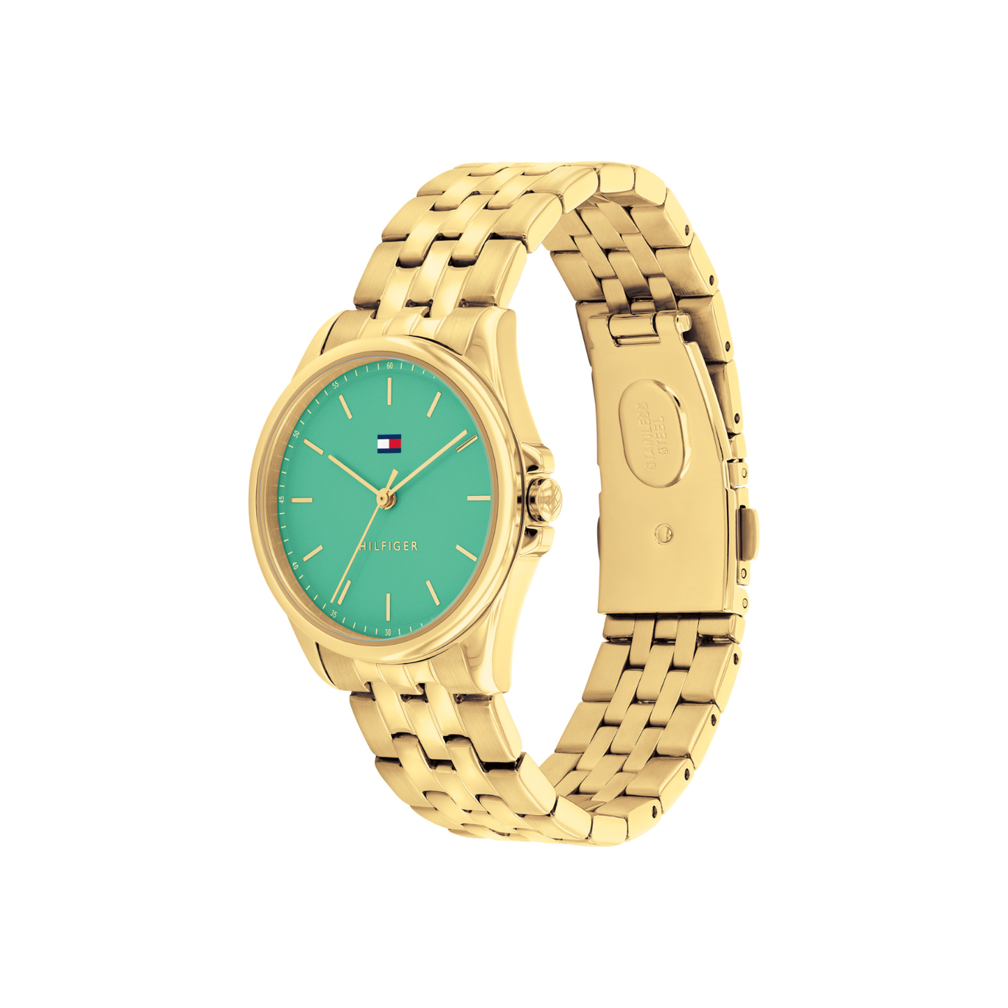 Reloj Análogo Casual Dorado de Mujer
