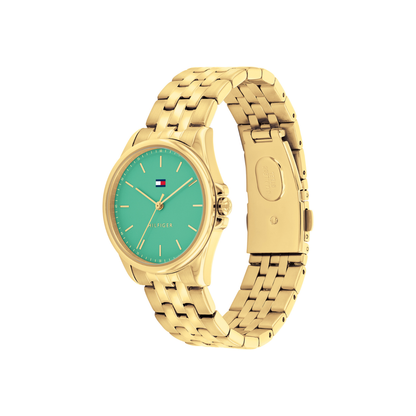 Reloj Análogo Casual Dorado de Mujer