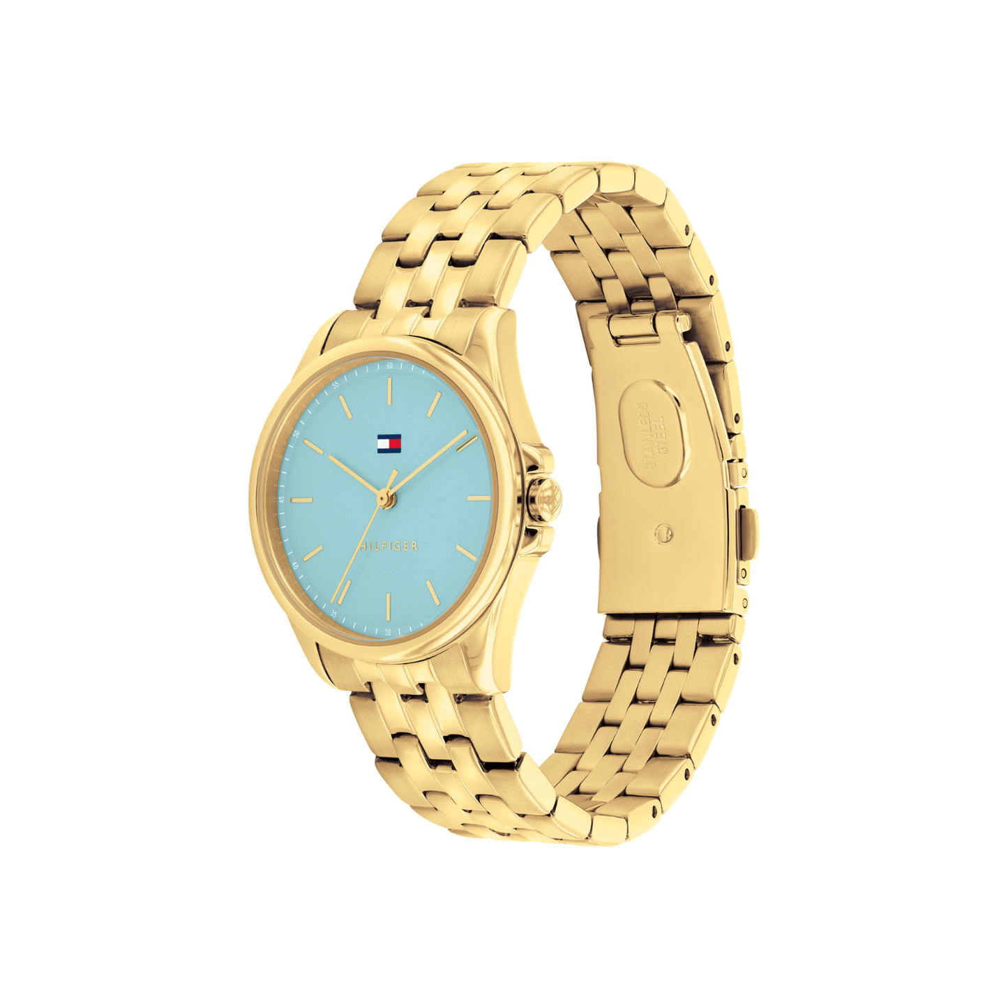 Reloj Análogo Casual Dorado de Mujer