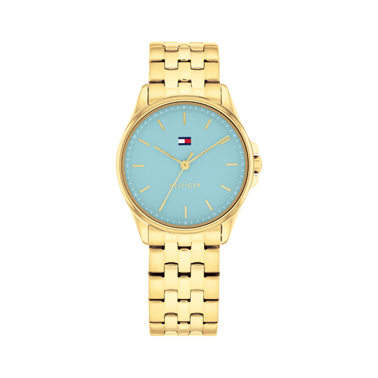 Reloj Análogo Casual Dorado de Mujer