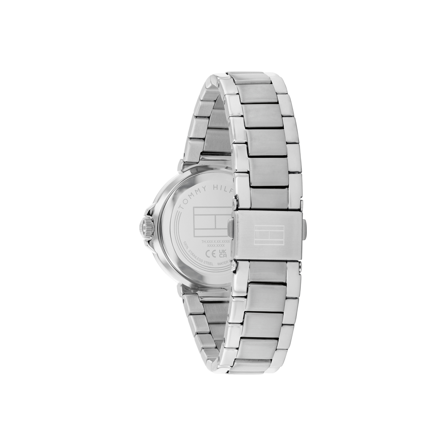 Reloj Análogo Lori Casual Plateado Doble Tono de Mujer