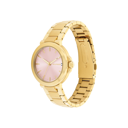 Reloj Análogo Lori Casual Dorado de Mujer