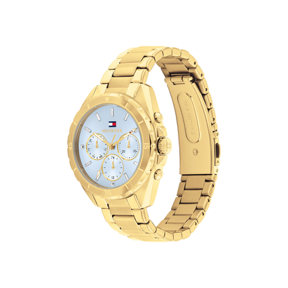 Reloj Análogo Casual Dorado de Mujer