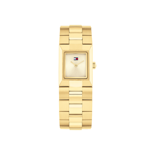 Reloj Análogo Casual Dorado de Mujer