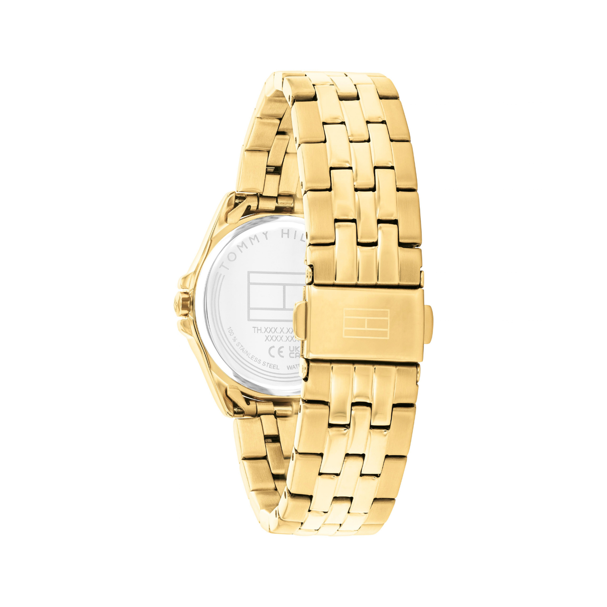 Reloj Análogo Tommy Hilfiger Jade Cuarzo Verde y Dorado de Mujer