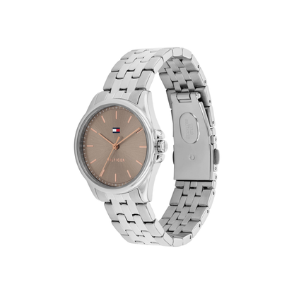 Reloj Análogo Jade Casual Plateado de Mujer