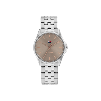 Reloj Análogo Jade Casual Plateado de Mujer