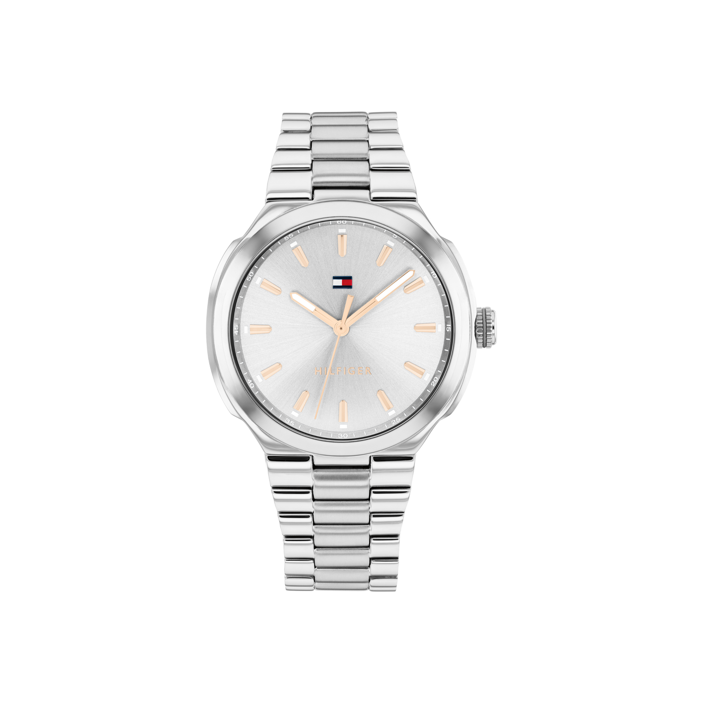 Reloj Análogo Georgia Casual Plateado de Mujer