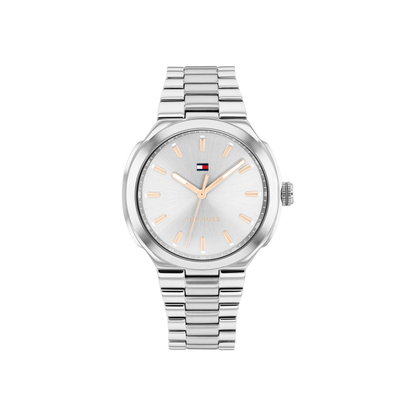 Reloj Análogo Georgia Casual Plateado de Mujer
