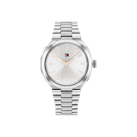 Reloj Análogo Georgia Casual Plateado de Mujer
