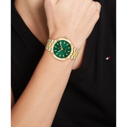 Reloj Análogo Georgia Casual Dorado de Mujer