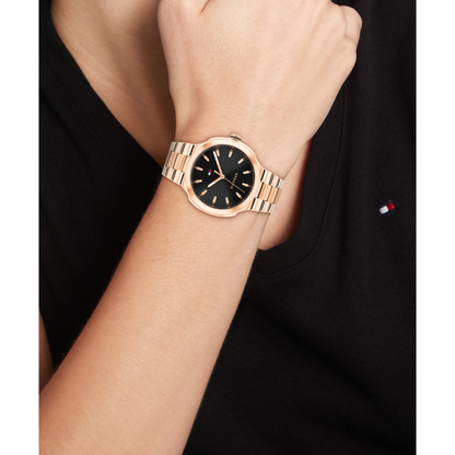 Reloj Análogo Georgia Casual Oro Rosa de Mujer