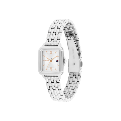 Reloj Análogo Mia Casual Plateado de Mujer
