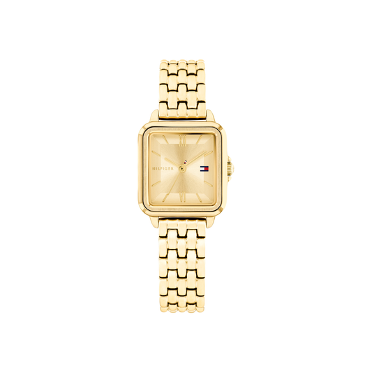 Reloj Análogo Tommy Hilfiger Mia Cuarzo Dorado de Mujer