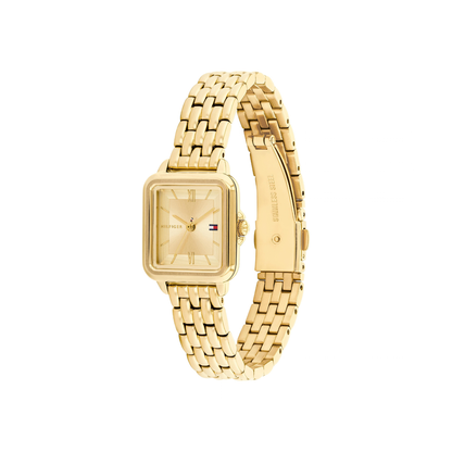 Reloj Análogo Tommy Hilfiger Mia Cuarzo Dorado de Mujer