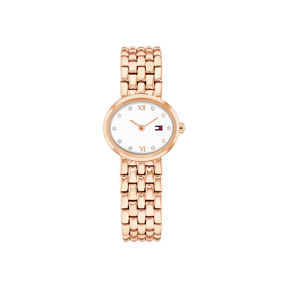 Reloj Análogo Tommy Hilfiger Moira Cuarzo Blanco y Oro Rosa de Mujer