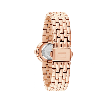 Reloj Análogo Tommy Hilfiger Moira Cuarzo Blanco y Oro Rosa de Mujer