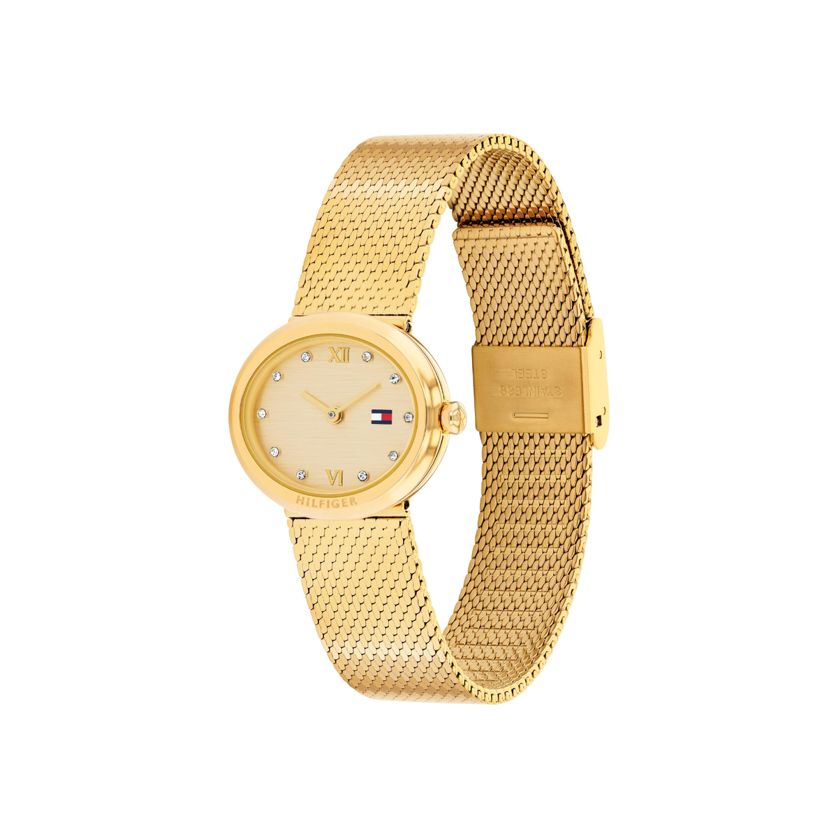 Reloj Análogo Tommy Hilfiger Natalie Cuarzo Dorado de Mujer