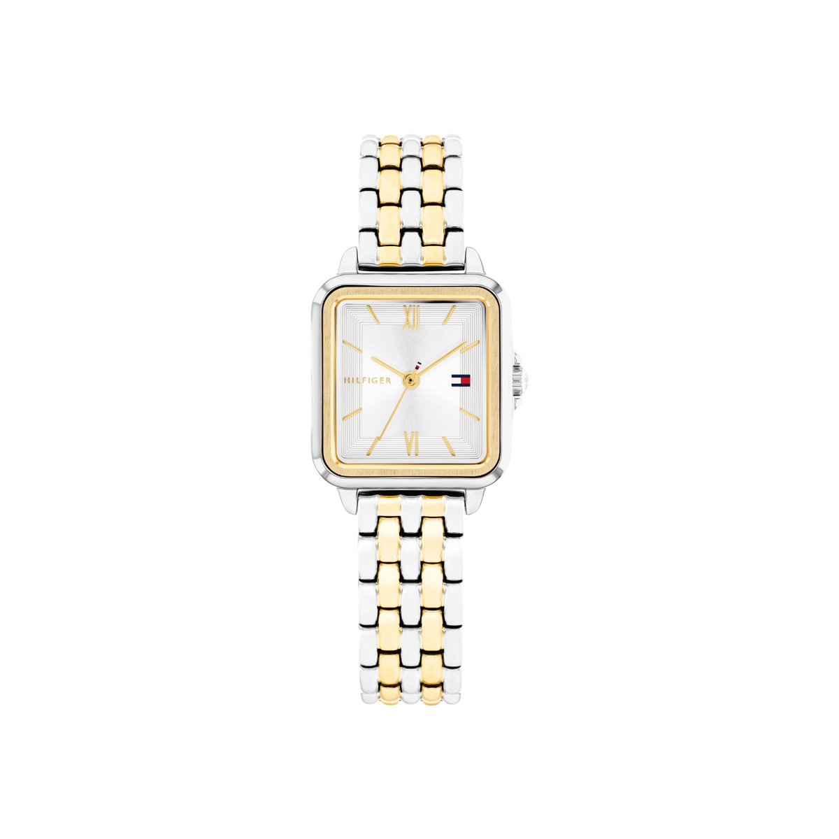 Reloj Análogo Tommy Hilfiger Mia Cuarzo Plateado y Dorado de Mujer