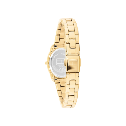 Reloj Análogo Demi Oval Luxury Dorado de Mujer