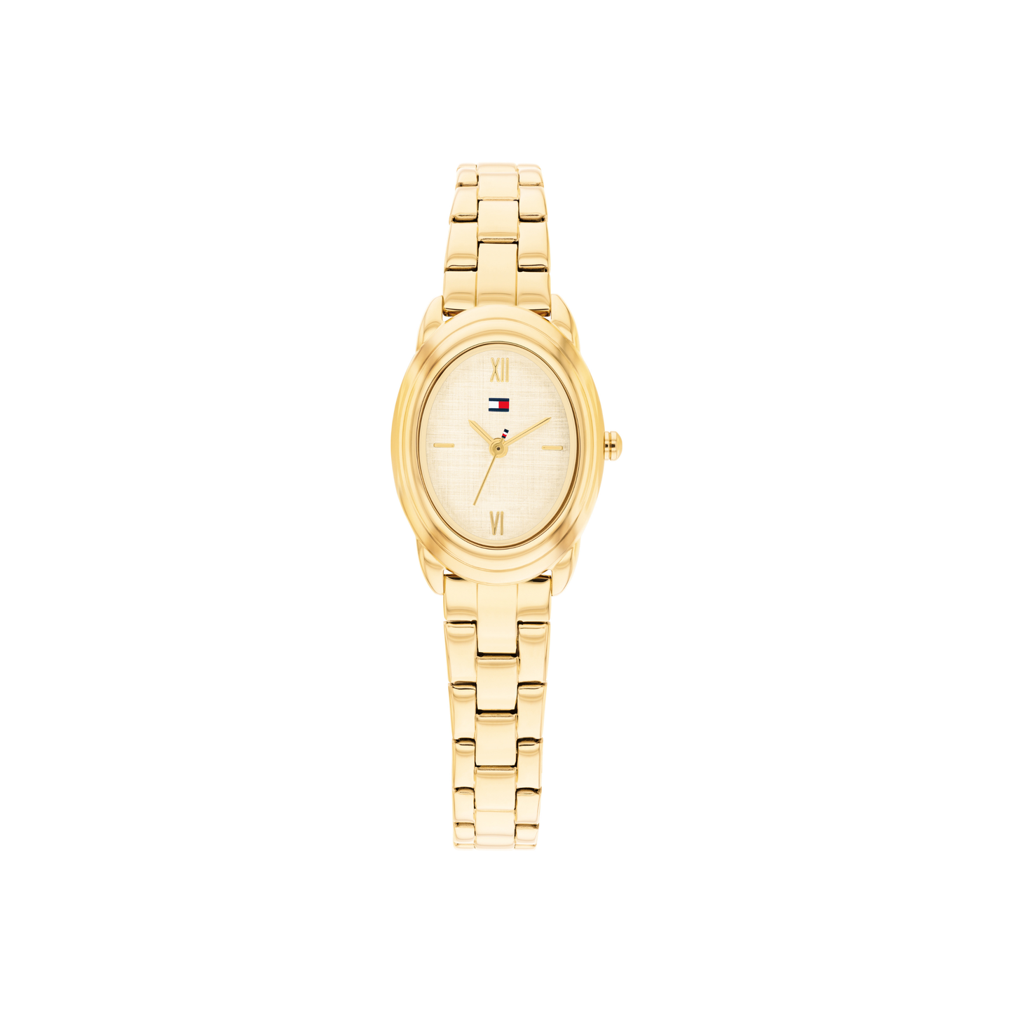 Reloj Análogo Demi Oval Luxury Dorado de Mujer