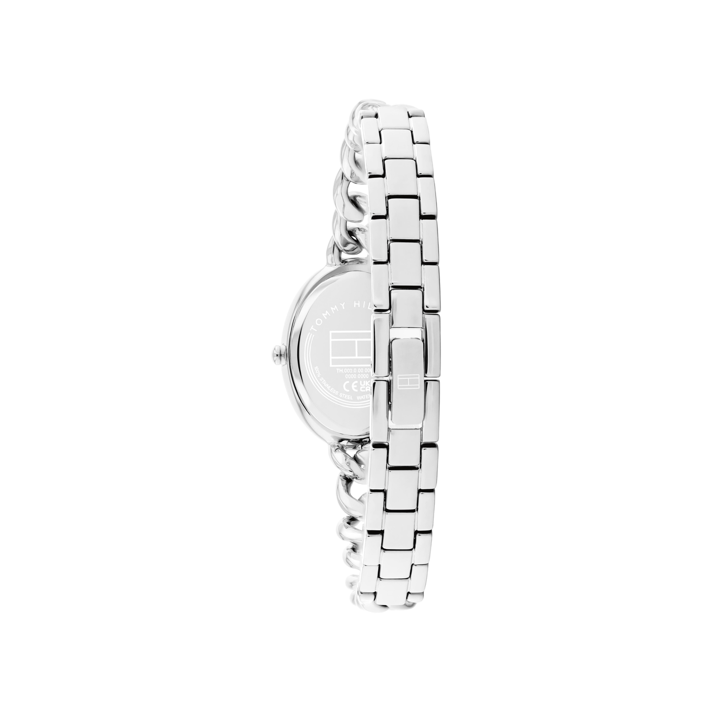 Reloj Análogo Demi Oval Luxury Plateado de Muerj