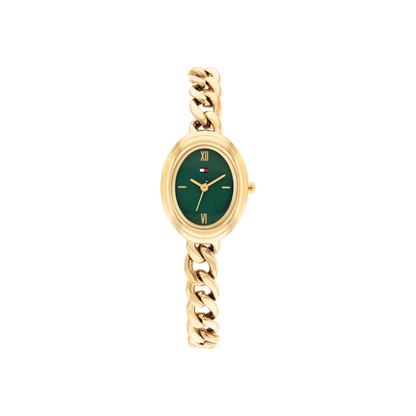 Reloj Análogo Demi Oval Dorado de Mujer