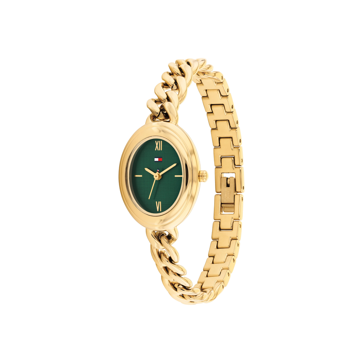 Reloj Análogo Demi Oval Dorado de Mujer