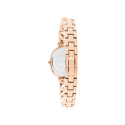 Reloj Análogo Demi Oval Luxury Oro Rosa de Mujer