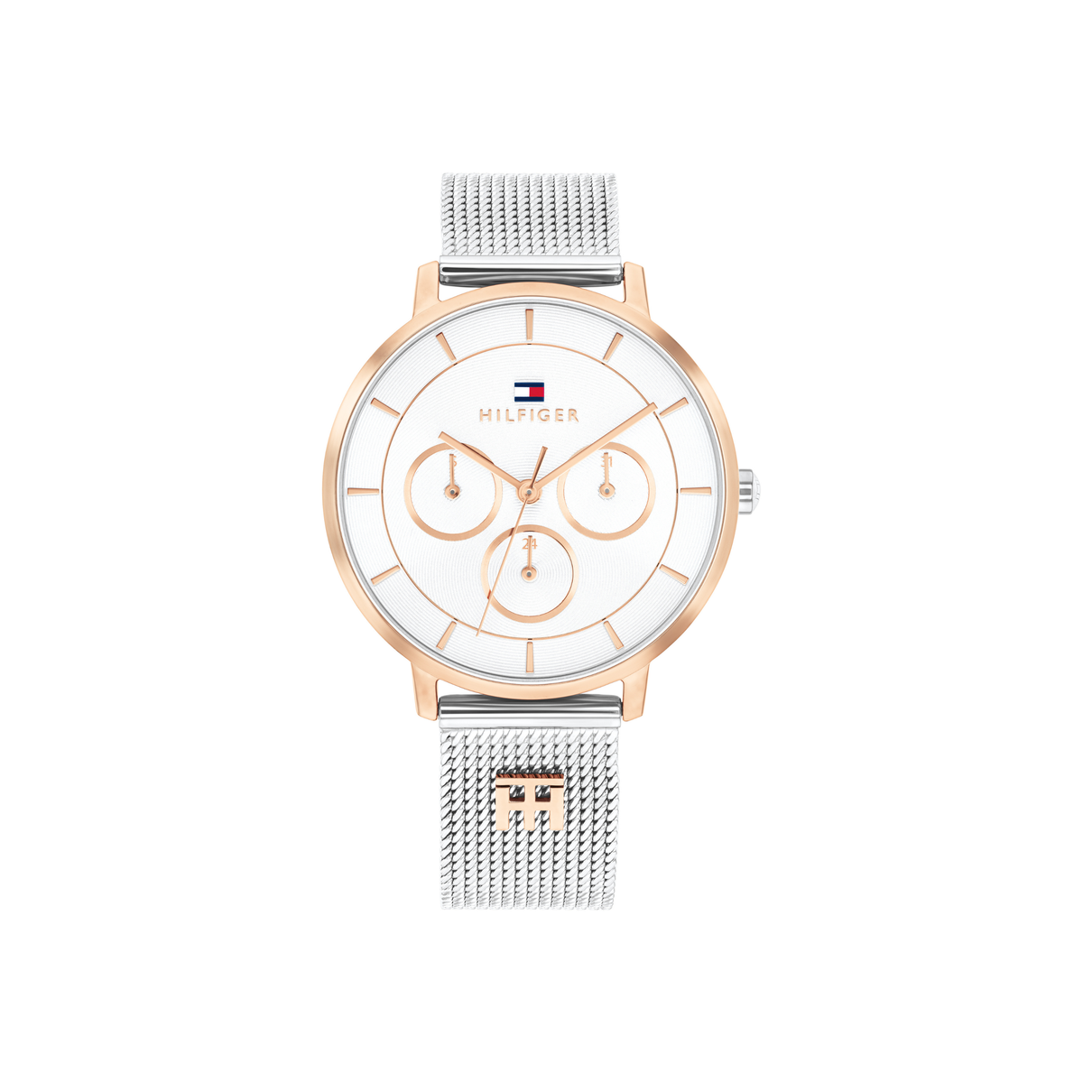 Reloj Análogo Tea Mesh Casual Oro Rosa de Mujer