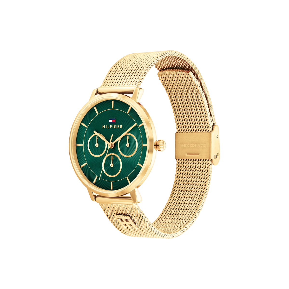 Reloj Análogo Tea Mesh Casual Dorado de Mujer