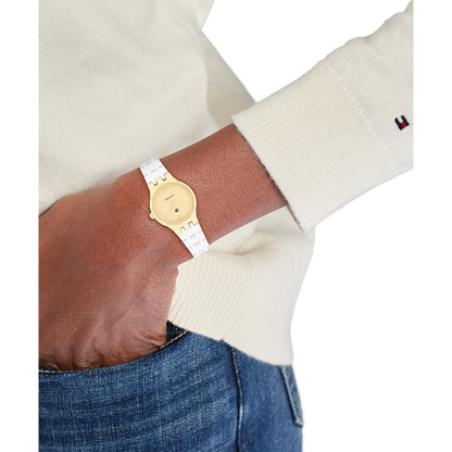 Reloj Análogo Mackenzie Casual Dorado de Mujer