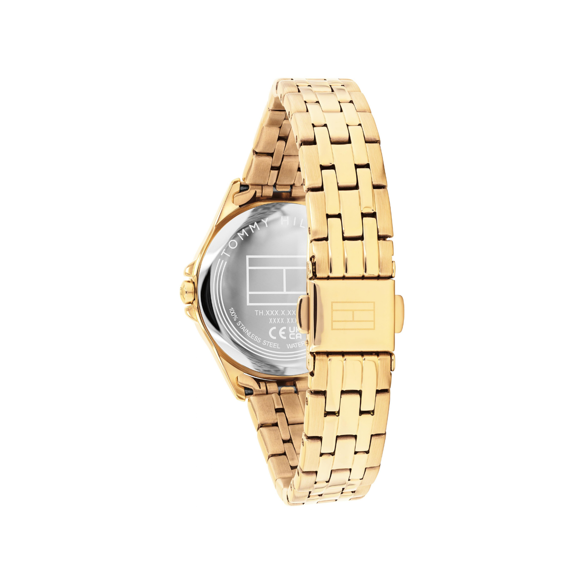 Reloj Análogo Tommy Hilfiger Karina Cuarzo Azul y Plateado de Mujer