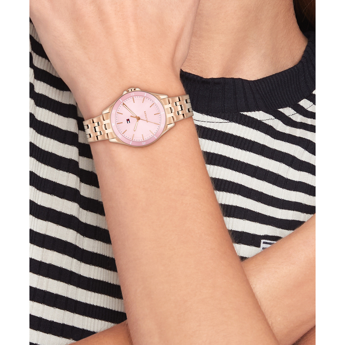 Reloj Análogo Jade Casual Oro Rosa de Mujer