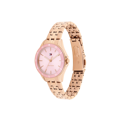 Reloj Análogo Jade Casual Oro Rosa de Mujer