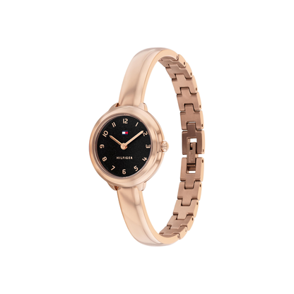 Reloj Análogo Demi Bangle Casual Oro Rosa de Mujer