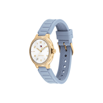 Reloj Análogo Savannah Casual Dorado de Mujer