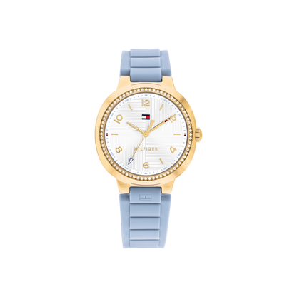 Reloj Análogo Savannah Casual Dorado de Mujer