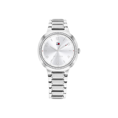 Reloj Análogo Tommy Hilfiger Savannah Cuarzo Plateado de Mujer