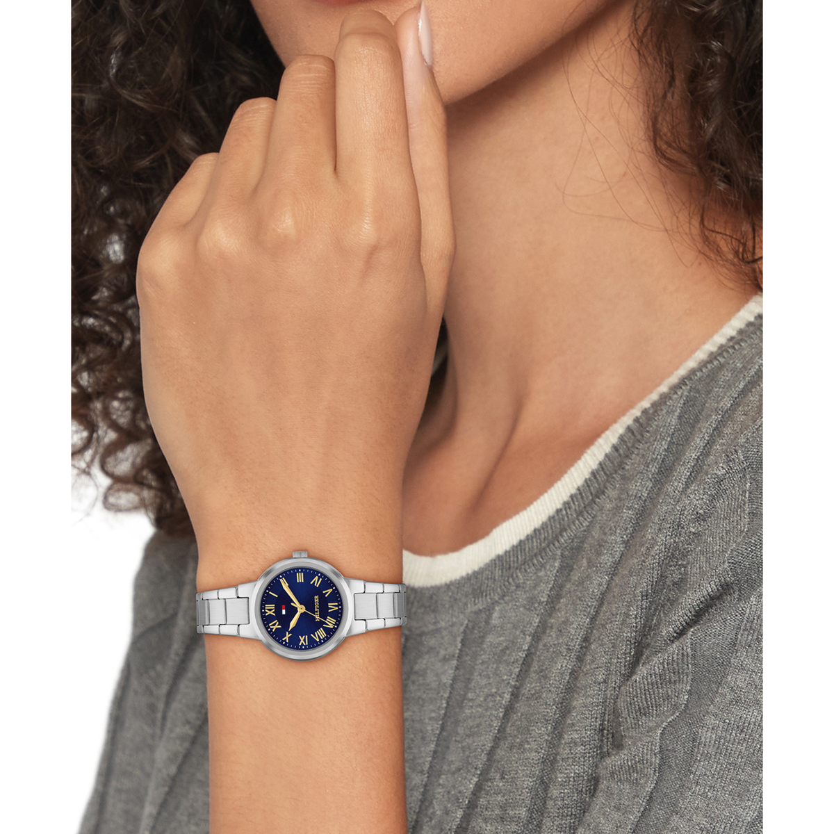 Reloj Análogo Becca Casual Plateado de Mujer