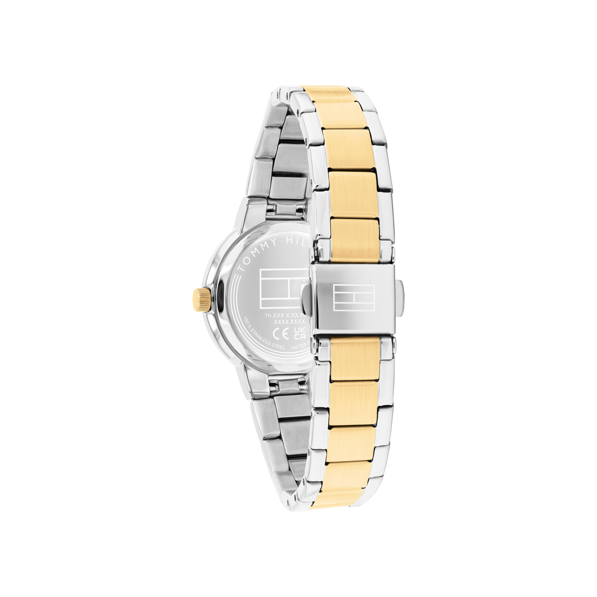 Reloj Análogo Becca Casual Plateado Doble Tono de Mujer