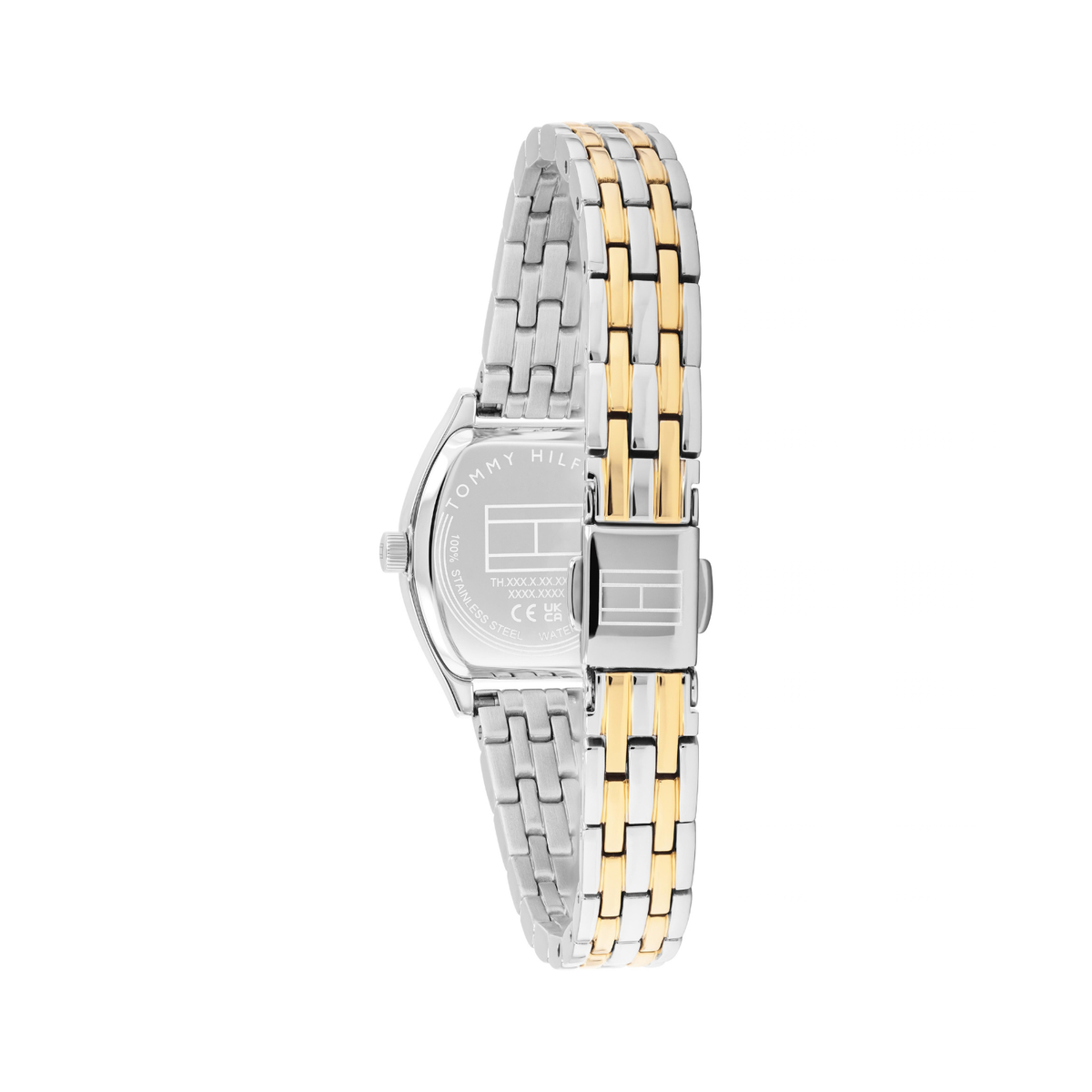 Reloj Análogo Tommy Hilfiger Norah Cuarzo Verde, Plateado y Dorado de Mujer