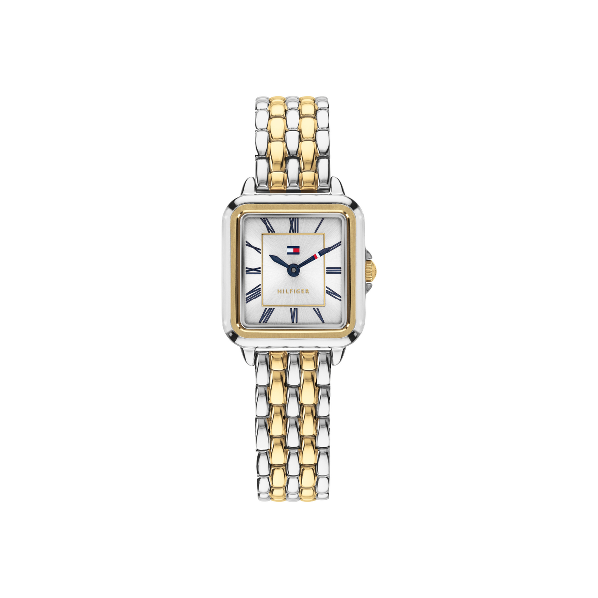 Reloj Análogo Tommy Hilfiger Mia Cuarzo Plateado y Dorado de Mujer