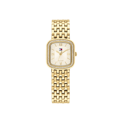 Reloj Análogo Tommy Hilfiger Abby Cuarzo Dorado de Mujer