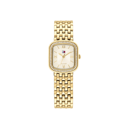 Reloj Análogo Tommy Hilfiger Abby Cuarzo Dorado de Mujer