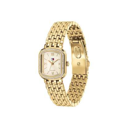Reloj Análogo Tommy Hilfiger Abby Cuarzo Dorado de Mujer