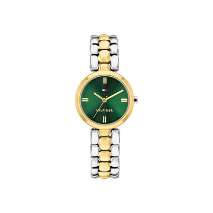 Reloj Análogo Tommy Hilfiger Annie Cuarzo Verde de Mujer