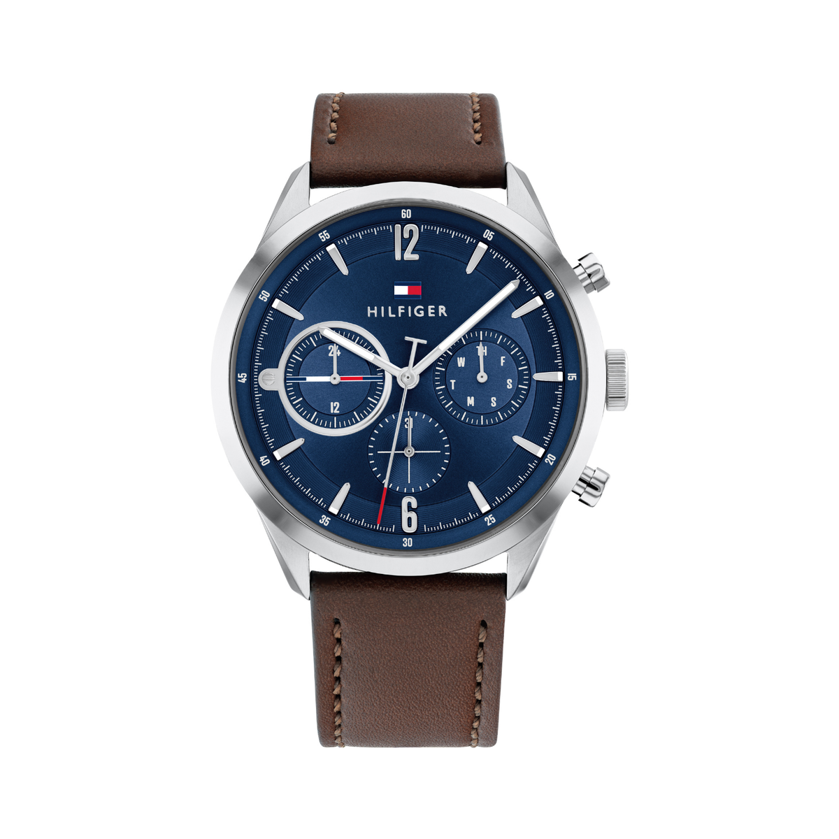 Reloj Análogo Tommy Hilfiger Matthew Cuarzo Azul y Marrón de Hombre