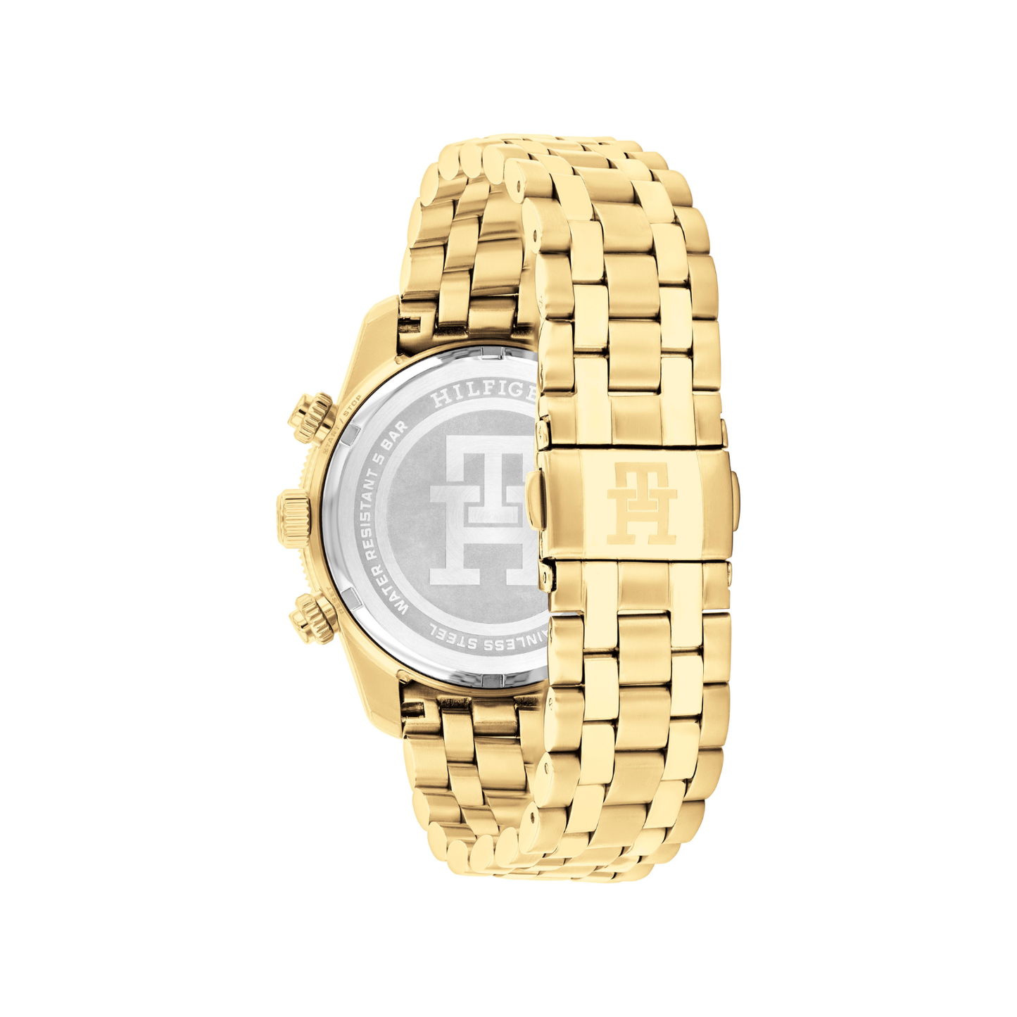 Reloj Análogo Deportivo Dorado de Hombre